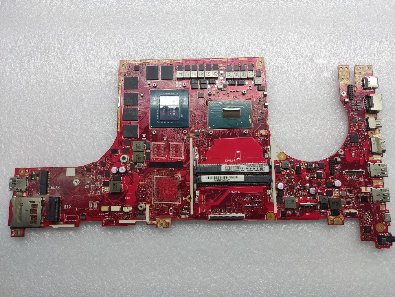 Материнская плата ASUS GL504GV донор  I7-8750H