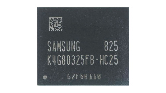 Видеопамять K4G80325FB-HC28  18год.