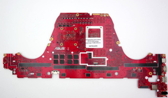 Материнская плата ASUS GX701LWS донор видеочипа  N18E-G2R-A1