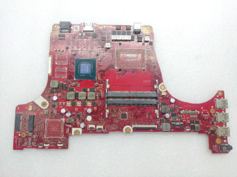 Материнская плата ASUS G731GT донор видеочипа  N18P-G0-MP-A1