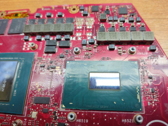 Материнская плата ASUS GX701GV и донор видеочипа RTX2060 Материнская плата ASUS GX701GV и донор видеочипа RTX2060