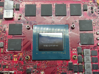 Материнская плата ASUS G712LW донор видеочипа RTX2070