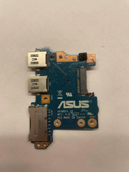 Дополнительная плата с USB и SD разъемами для ноутбука Asus UX305FA