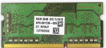 Оперативная память DDR3 1Gb для ноутбуков