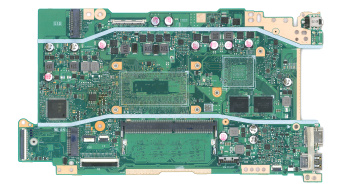 Неисправная материнская плата ASUS X515JF донор компонентов