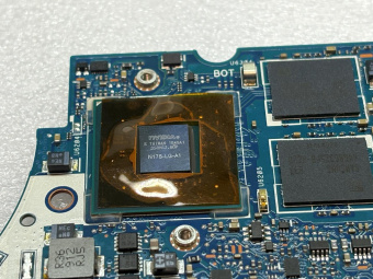 Материнская плата Asus UX333FN донор видеочипа N17S-LG-A1 MX150 (039793)