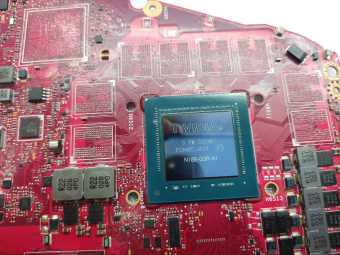 Материнская плата ASUS GX701LXS донор N18E-G3R-A1