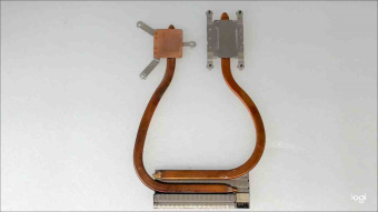 Термотрубка системы охлаждения  ноутбука HP 17-t259ur