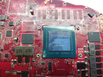 Материнская плата ASUS GX701LXS донор N18E-G3R-A1