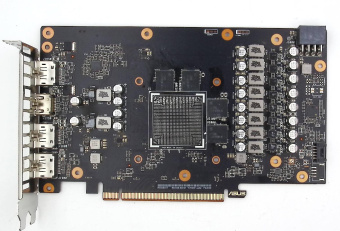 Плата-донор компонентов видеокарты ASUS RX6600XT