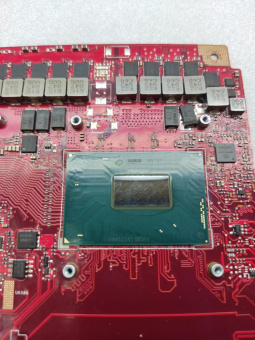 Материнская плата ASUS GL704GV донор видеочипа N18E-G1-KD-A1