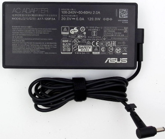 Блок питания  A17-120P2A  ASUS 20V, 6.0A, 120W, 4.5x3.0мм с иглой