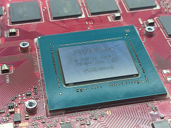 Материнская плата ASUS G504GW донор видеочипа N18E-G2-A1 RTX2070