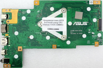 Материнская плата ASUS E410MAB донор CPU Pentium N5030 (038800)