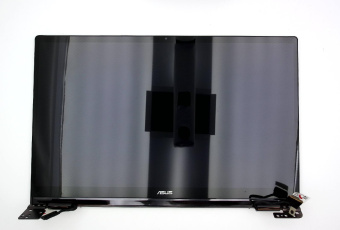 Экран в сборе для ноутбука Asus UX463, UX463FL черный. Б/у.