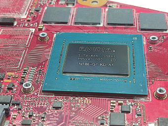 Материнская плата ASUS GU502GV донор видеочипа RTX2060