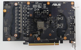 Плата-донор компонентов видеокарты ASUS RX6600XT