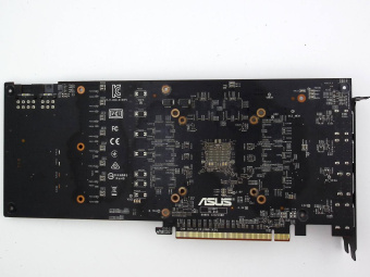 Плата-донор компонентов видеокарты ASUS RX5700XT