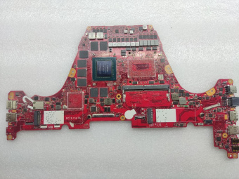 Материнская плата ASUS GX502LXD донор видеочипа N18E-G3R-A1