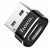 Переходник Hoco UA6 USB to Type-c черный Переходник Hoco UA6 USB to Type-c черный