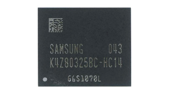 Видеопамять GDDR6 Samsung K4Z80325BC-HC14     20год