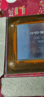 Материнская плата ASUS G703GXR донор видеочипа N18E-G3-A1 RTX2080 (29625)