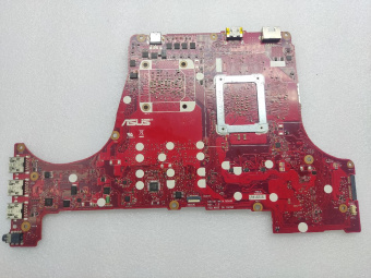 Материнская плата ASUS G731GT донор видеочипа  N18P-G0-MP-A1