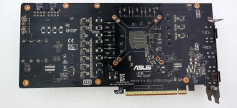 Плата-донор видеокарты Asus STRIX RX6700TX