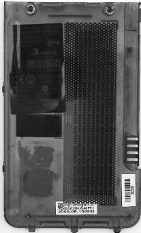 Крышка отсека  HDD для ноутбука HP Pavillion DV6-1000 Крышка отсека  HDD для ноутбука HP Pavillion DV6-1000