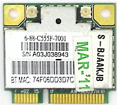 Модуль Wi-Fi + Bluetooth для ноутбука DNS C5500Q