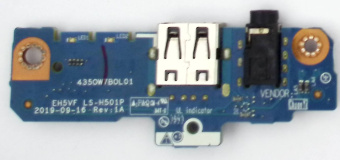 Плата USB, audio 435OW7BOL01 для ноутбука Acer Aspire Nitro 5 AN515