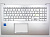 Топкейс для ноутбука Asus X513 с подсветкой