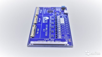 Тестер шлейфов матриц EDP/LVDS