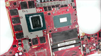 Материнская плата  ASUS GL504GW  донор процессора SR3YY i7-8750H