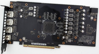 Плата-донор компонентов видеокарты ASUS DUAL RX5500XT-O8G-EV0