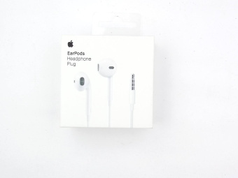 Гарнитура Apple EarPods MNHF2ZM/A белый
