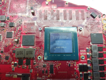 Материнская плата ASUS GX701LXS донор N18E-G3R-A1