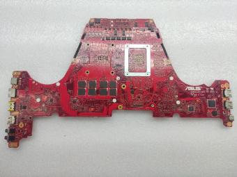 Материнская плата ASUS GX502LXD донор видеочипа N18E-G3R-A1