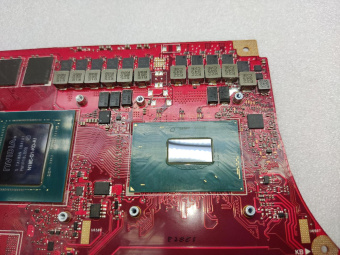 Материнская плата ASUS GL704GV донор i7-8750H, N18E-G1-KD-A1 Материнская плата ASUS GL704GV донор i7-8750H, N18E-G1-KD-A1