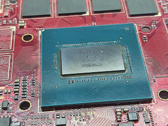 Материнская плата ASUS GU502GV донор видеочипа N18E-G0-A1 RTX1660