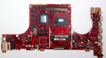 Материнская плата ASUS GL504GW донор процессора I7-8750H и видеочипа N18E-G2-A1
