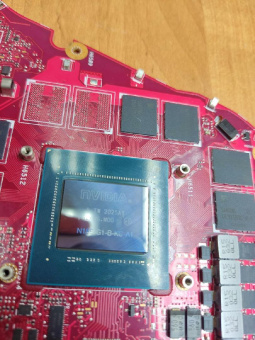 Материнская плата ASUS GX701LV донор N18E-G1-B-KC-A1