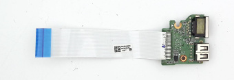 Плата портов USB , LAN ноутбука HP 17-e011sr