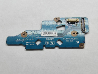 1P-1076G01-8010 Панель кнопок мультимедиа Sony VGN-FZ