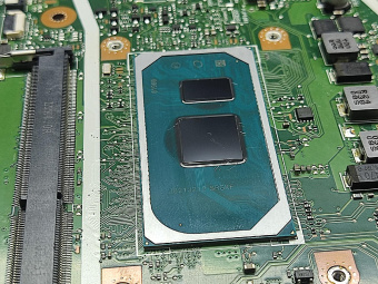 Материнская плата ASUS X409JA донор процессора Intel Core i3-1005G1