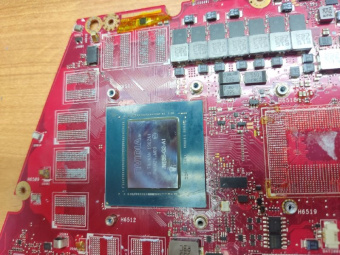 Материнская плата ASUS GX701GWR донор  N18E-G2-A1