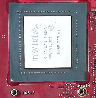 Материнская плата ASUS GX701LWS донор видеочипа N18E-G2R-A1