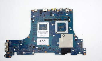 Материнская плата ASUS G713QM R9-5900HX на восстановление или донор компонентов.