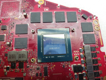 Материнская плата ASUS GX701LWS донор N18E-G3R-A1