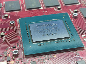 Материнская плата ASUS G504GW донор видеочипа N18E-G2-A1 RTX2070